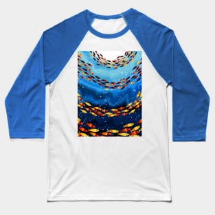 Ocean Fish Baseball T-Shirt